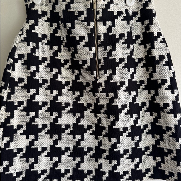 H&M Black and White Check Tweed Mini Skirt - Picture 3 of 5